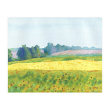 Field landscape. Watercolor (Print Only) thumbnail