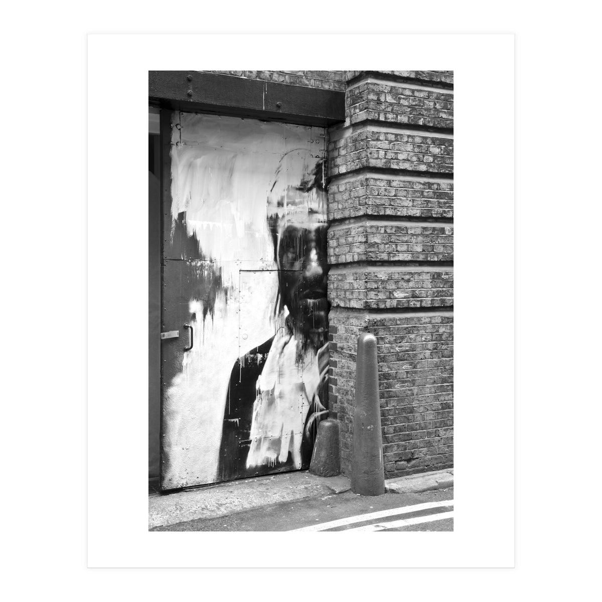 Door Portrait, Urban Art London  (Print Only)