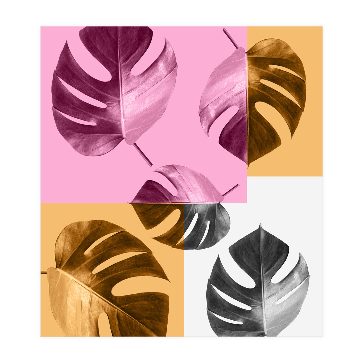 Tropical collage III (Print Only)