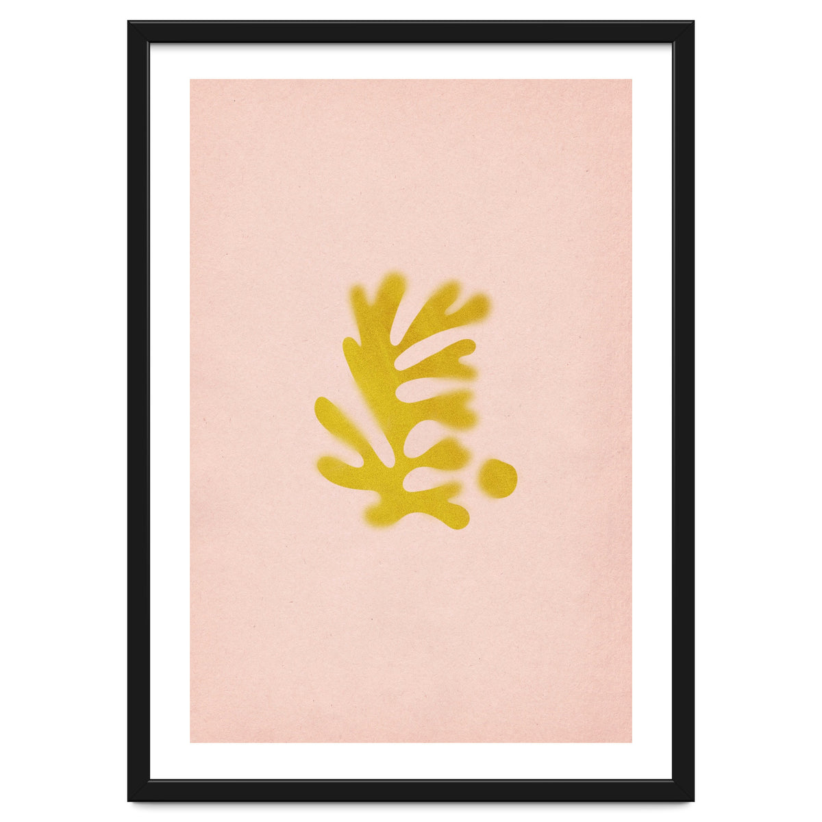 Matisse inspired blurry shapes