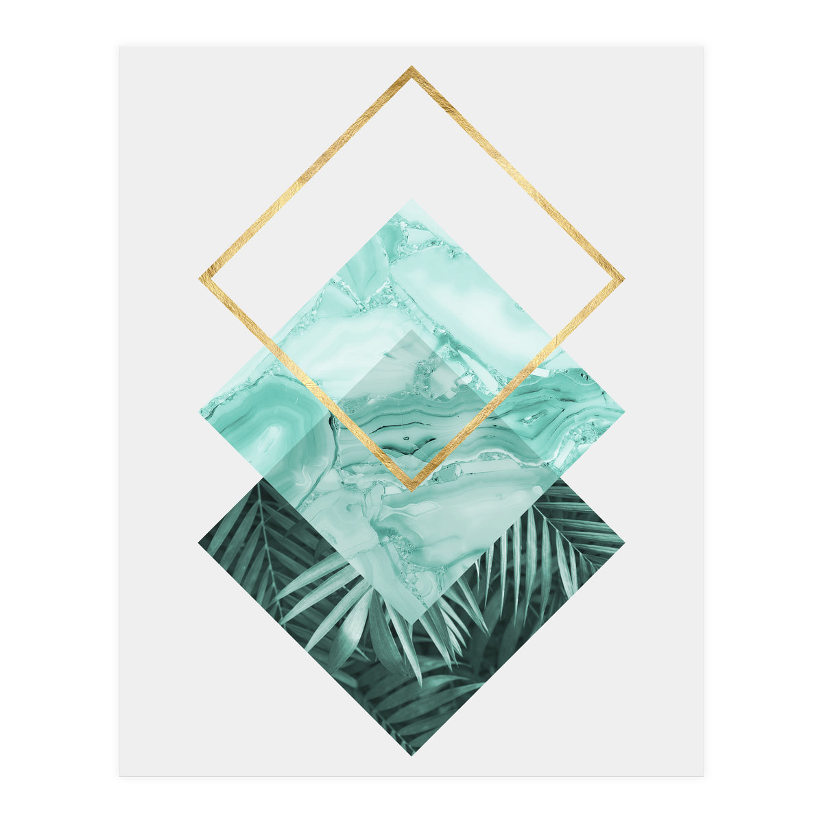 Botanical and geometric VI (Print Only)