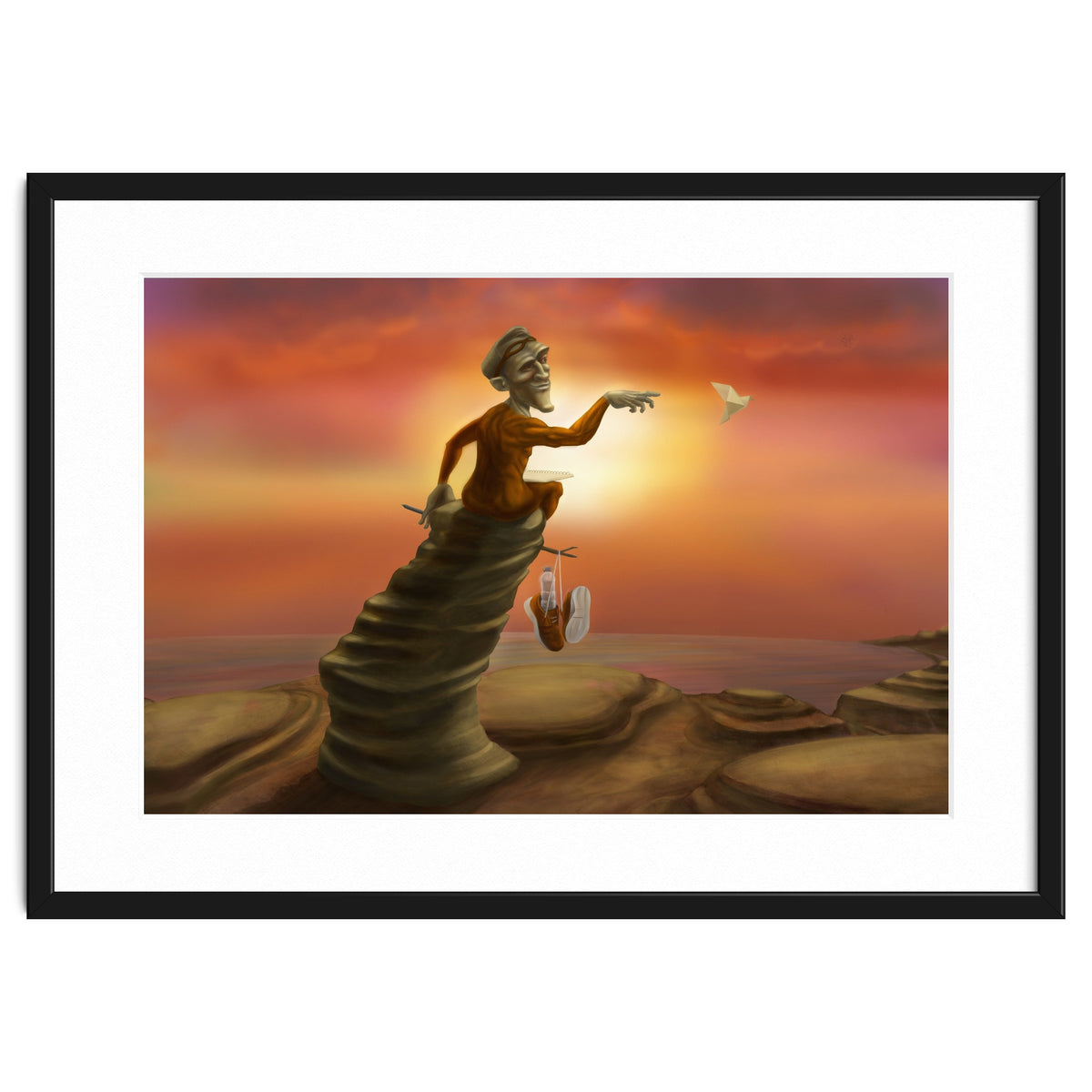 Superhero on a break