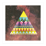 Pyramid In Space (Print Only) thumbnail