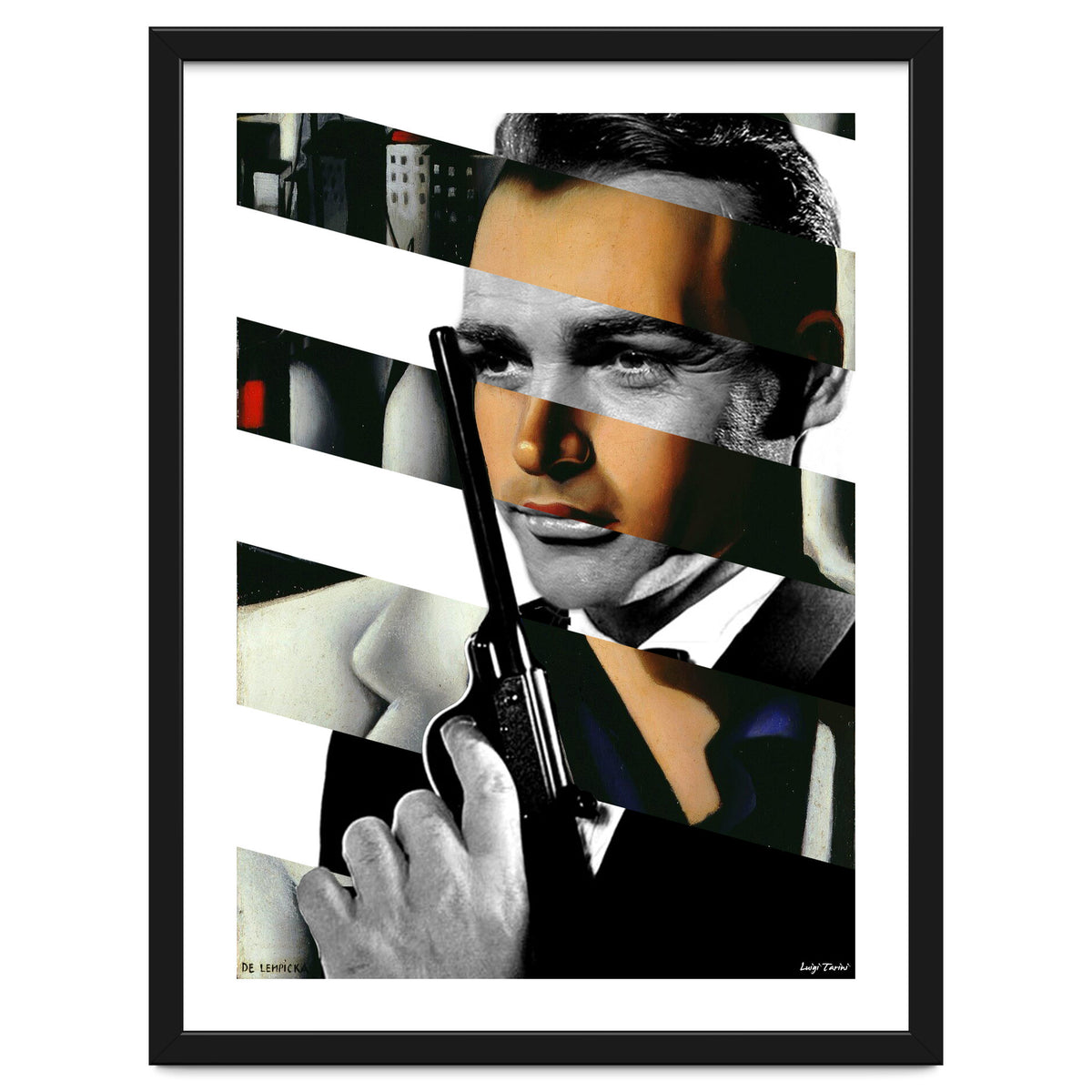 Tamara De Lempicka's Portrait Of Count Vettor Marcello & Sean Connery In James Bond With