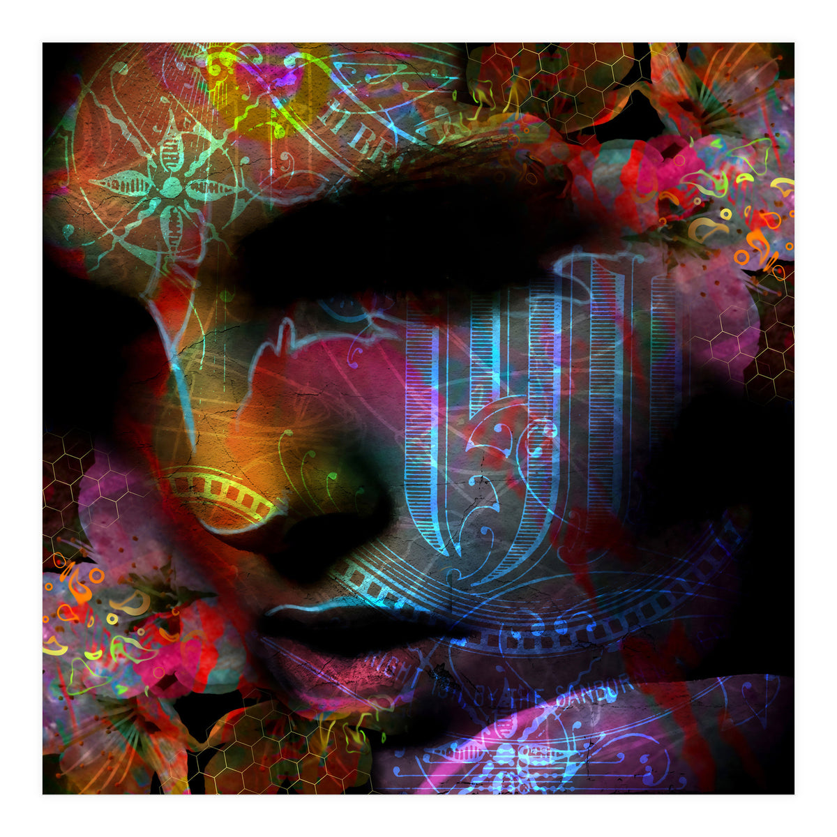 New Girl Face Redrefind (Print Only)