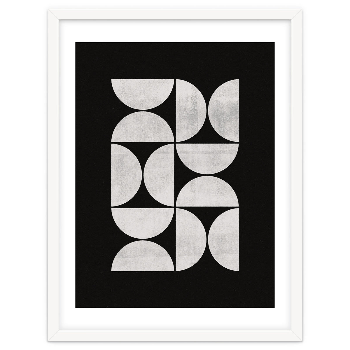 Mid-Century Modern No.31 - Woodblock Print