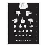 Middle Finger Vision Test (Print Only) thumbnail