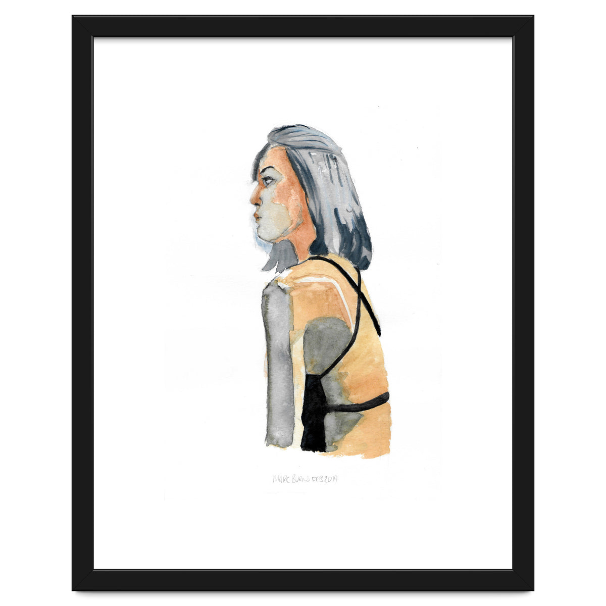 Untitled #13 - Woman in profile