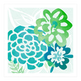 Abstract Coastal Floral (Print Only) thumbnail
