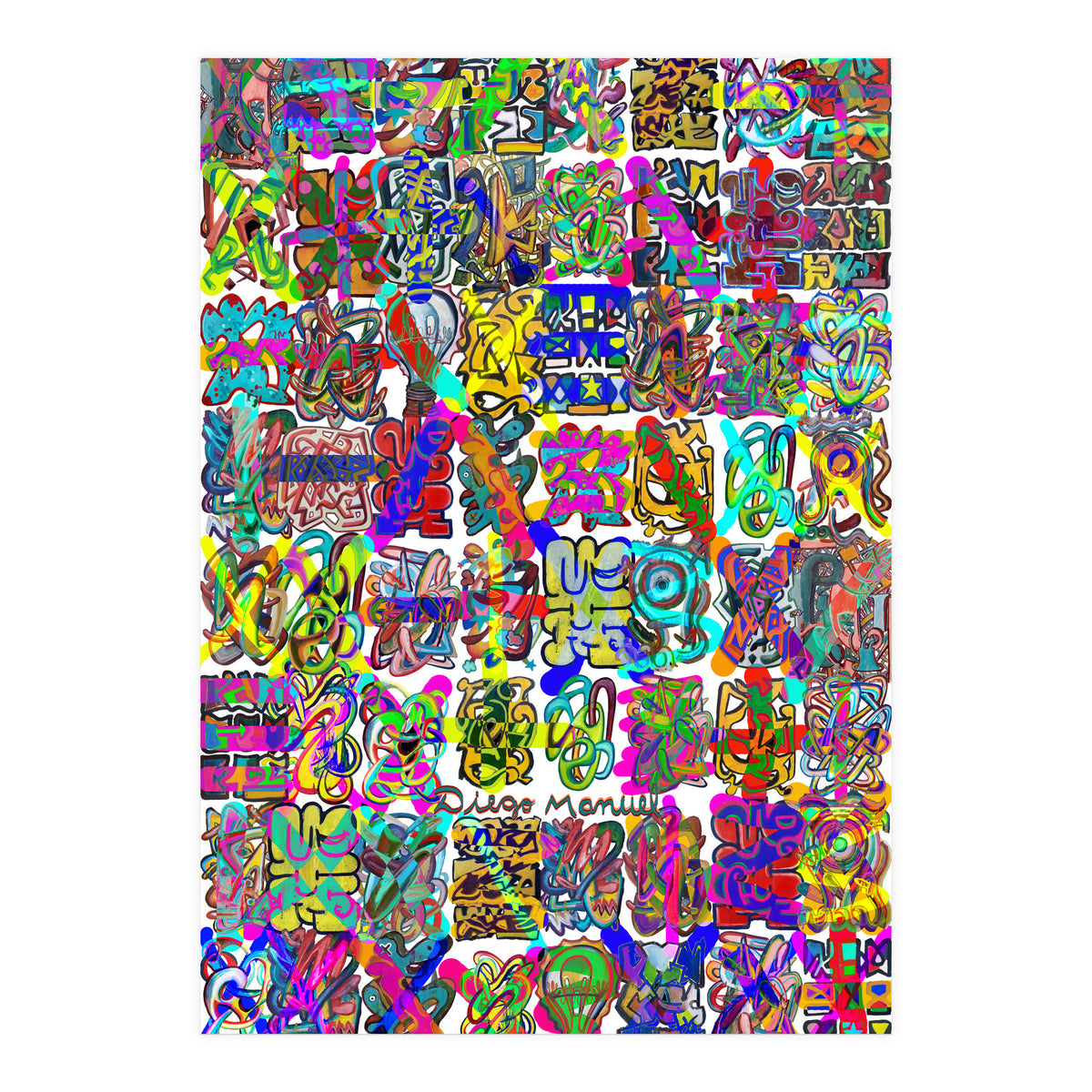 Graffitis C (Print Only)