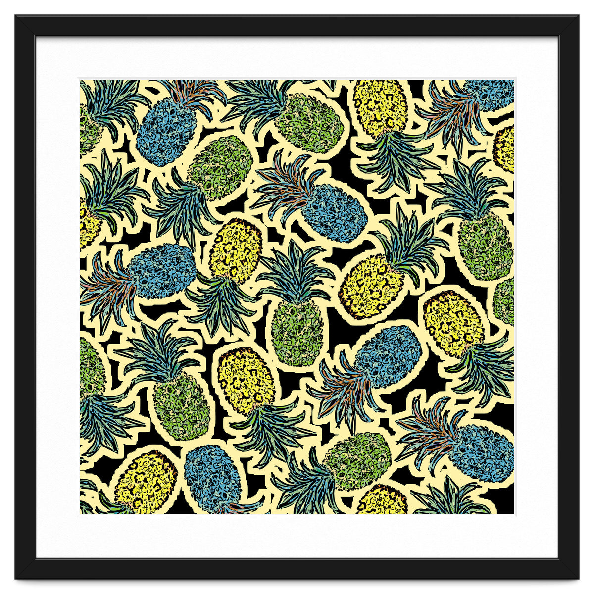 Pineapple Pandemonium Retro Tone