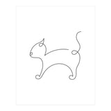 One Line Cat (Print Only) thumbnail