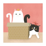 Cat 100: The queen and the jester (Print Only) thumbnail