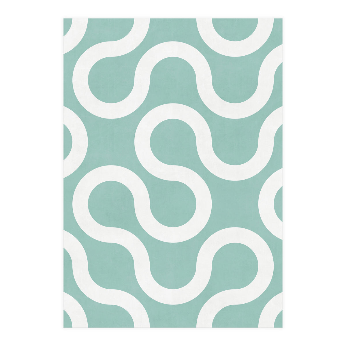 My Favorite Geometric Patterns No.34 - Light Blue (Print Only)