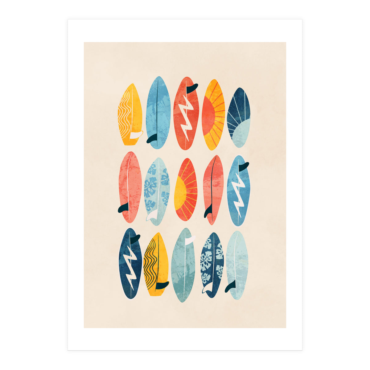 Surfing Board Light (Print Only)