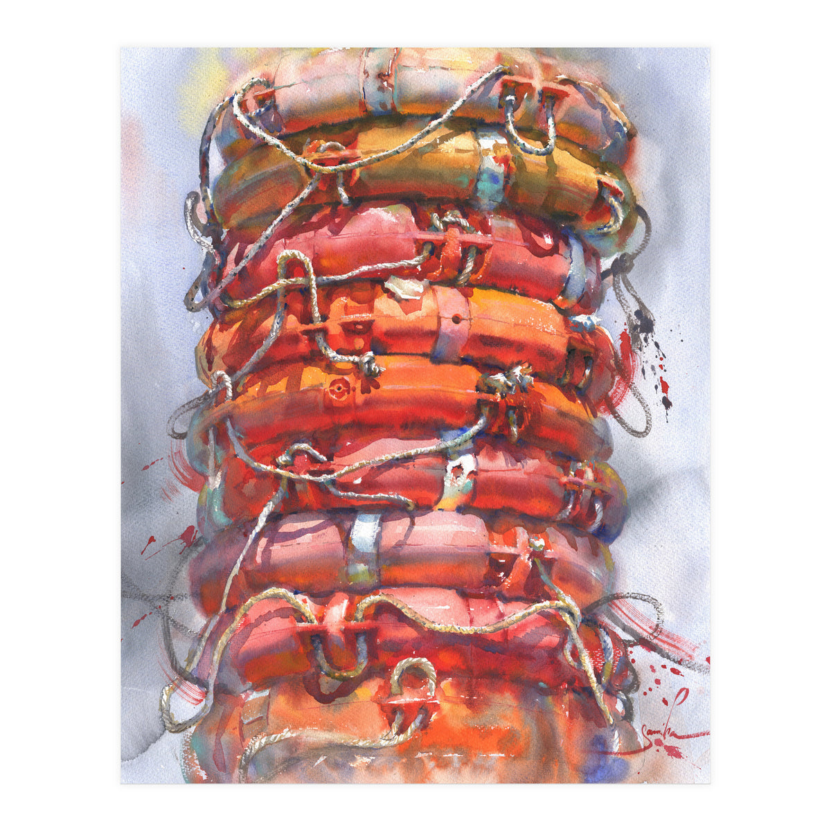 life buoys (Print Only)