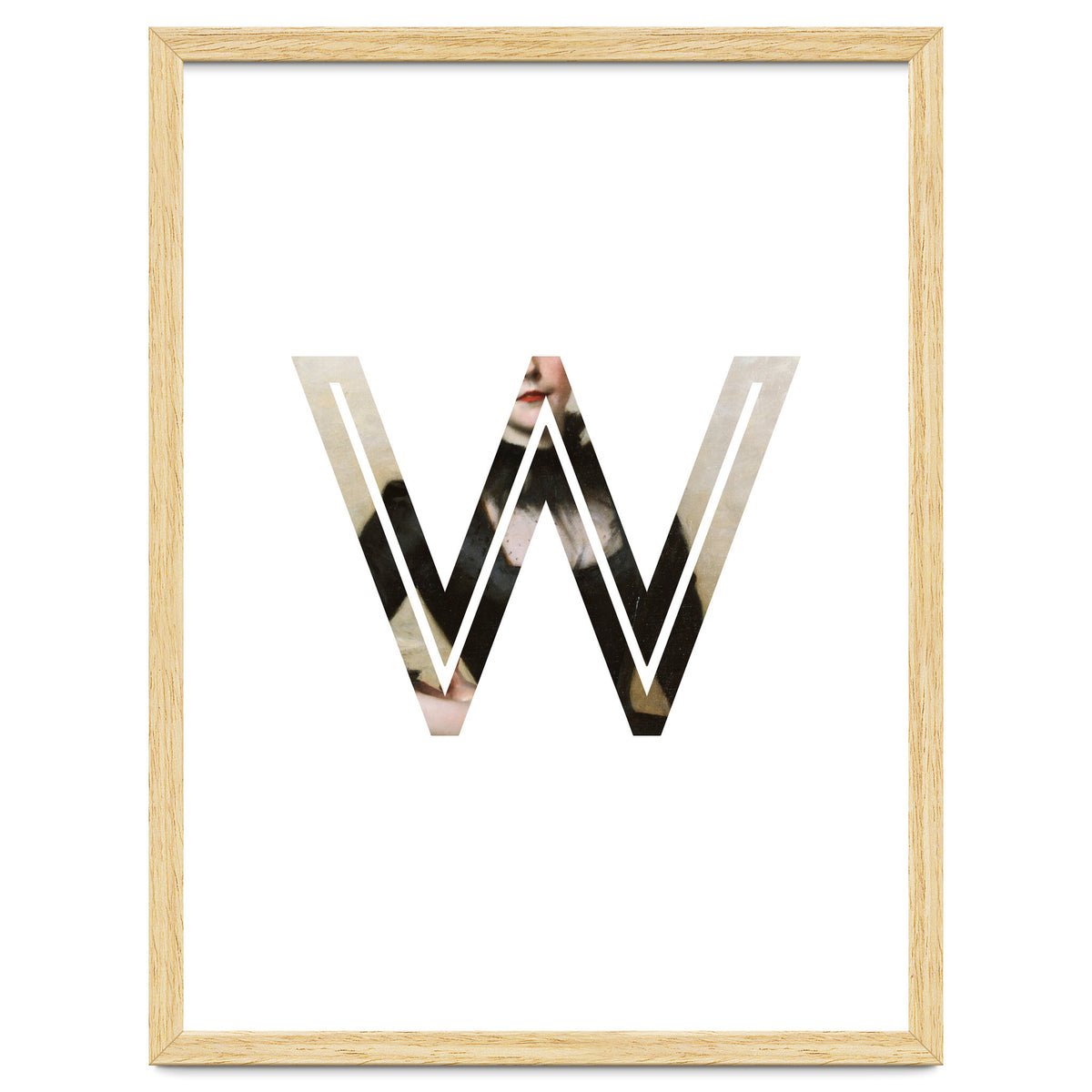 Letter W - (Impress)