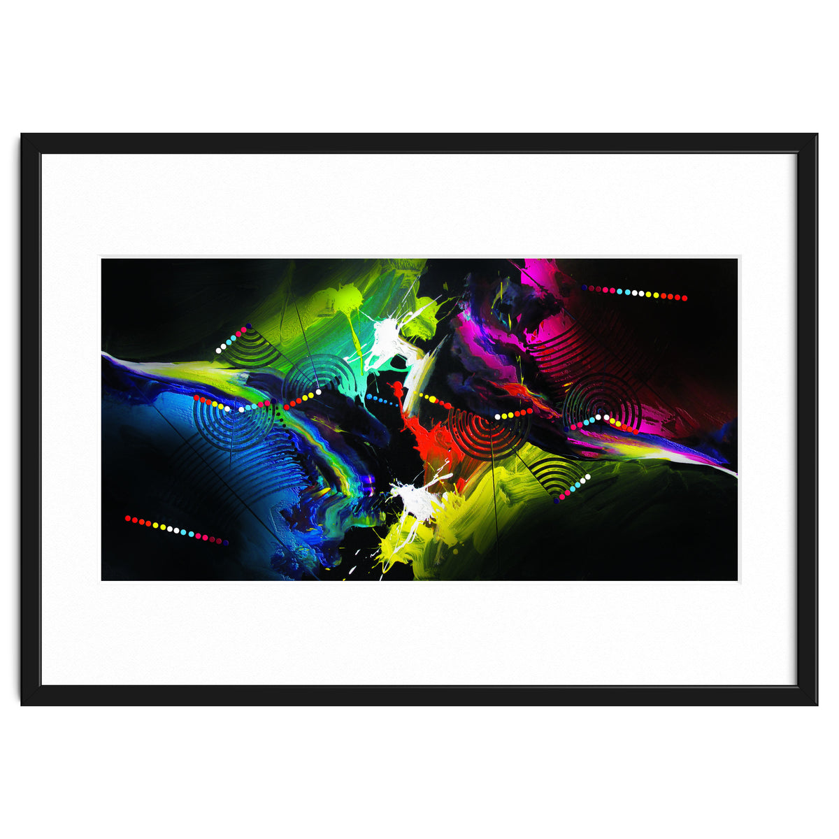 Abstract Art Britto - Qb291