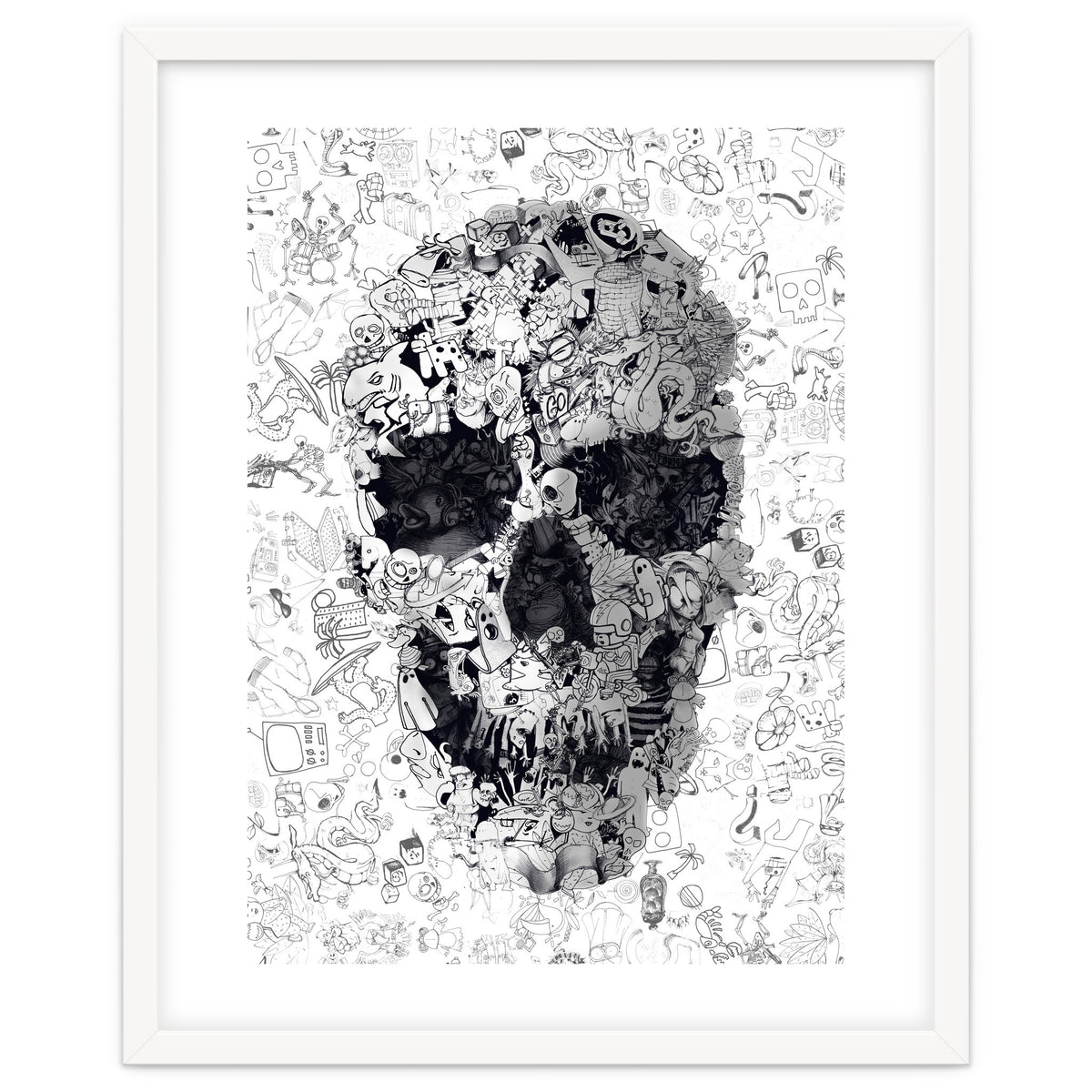 Doodle Skull