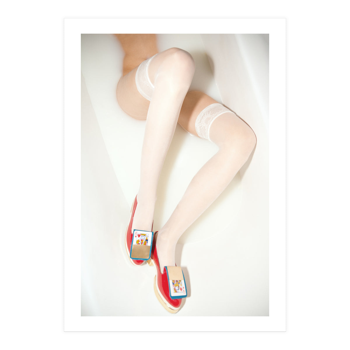 The Queen is Thirsty. Really, really Thirsty (Print Only)