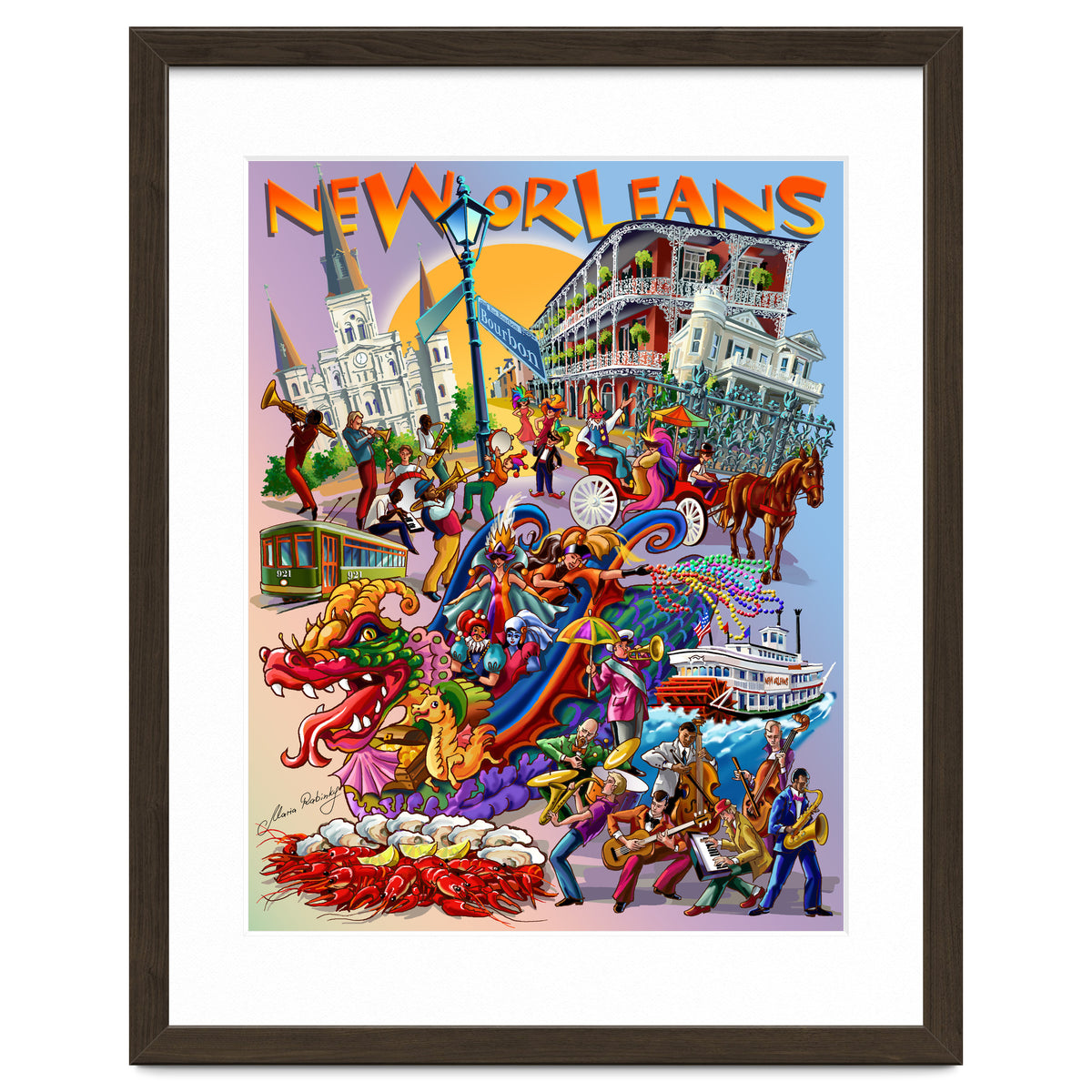 New Orleans Illustration