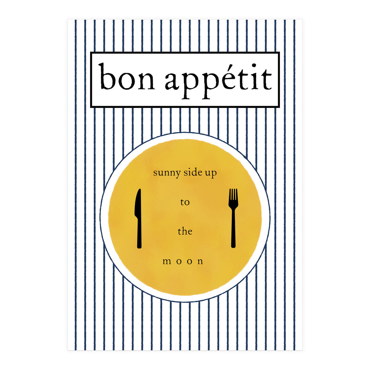 bon appétit   (Print Only)