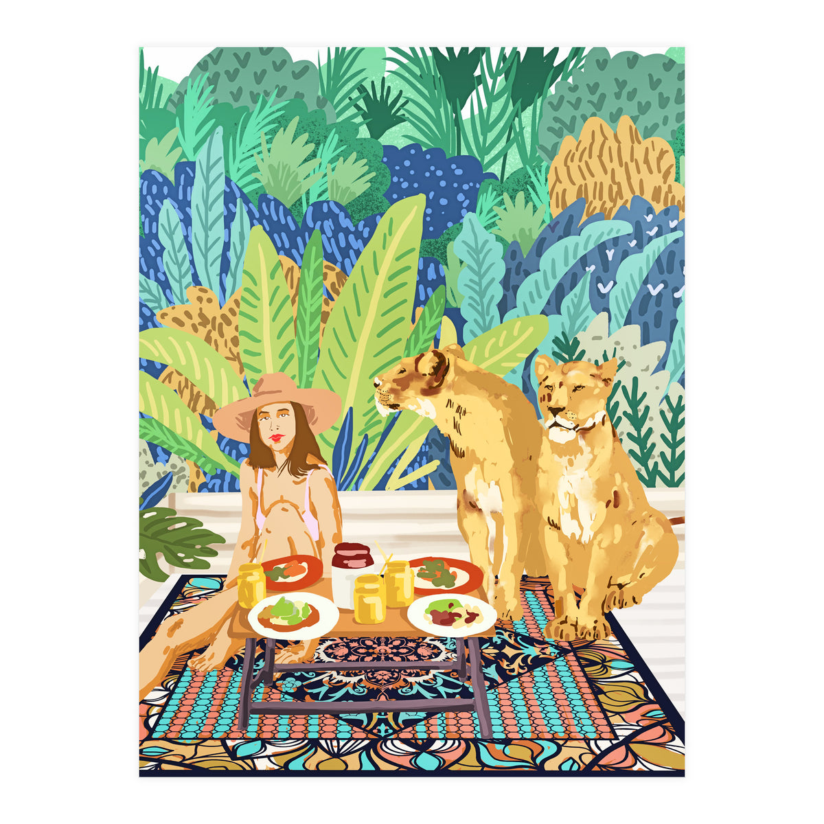 Jungle Breakfast (Print Only)
