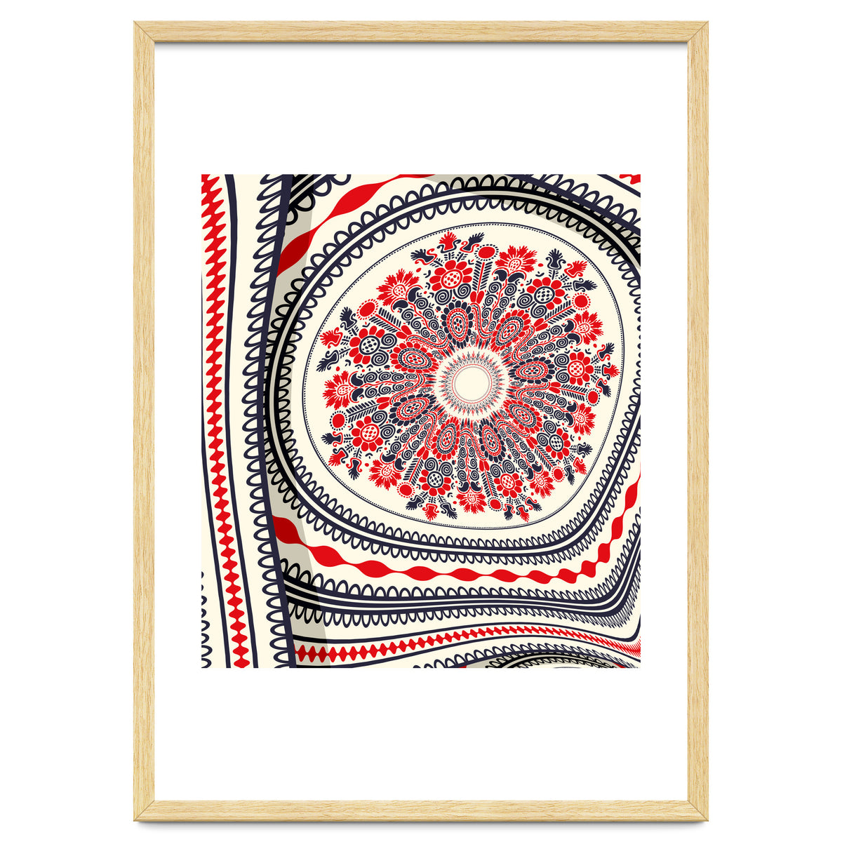 Romanian embroidery background 9