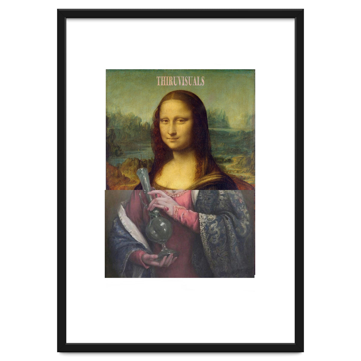 Mona Lisa with the Bong