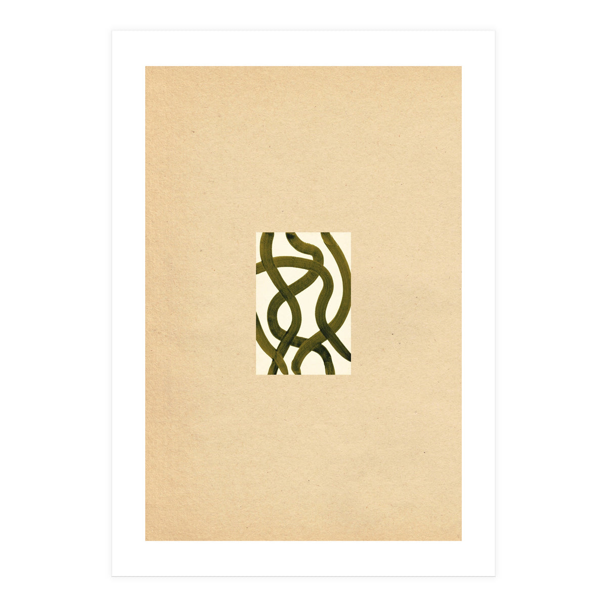 Vintage paper art (Print Only)