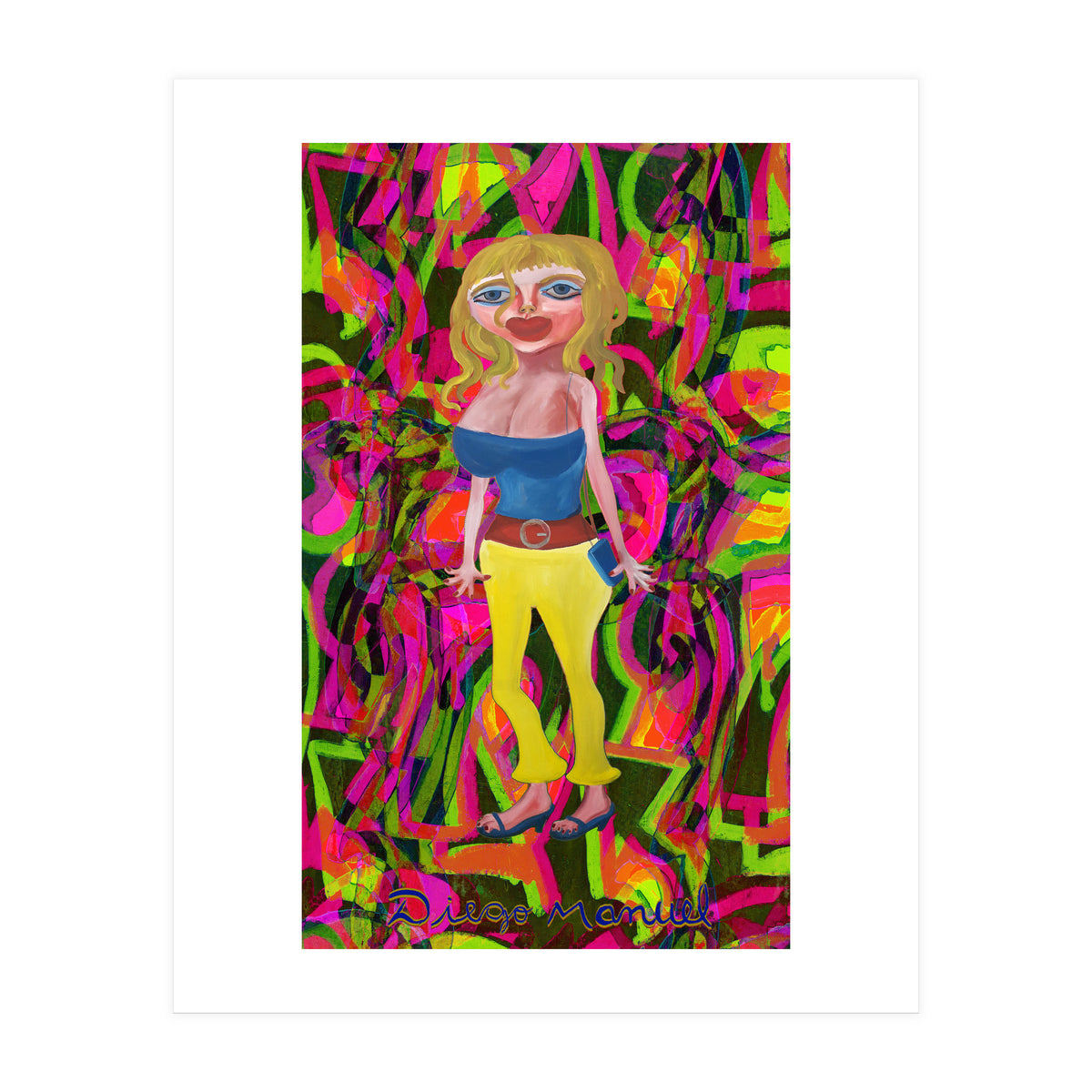 Chica Fashion B (Print Only)