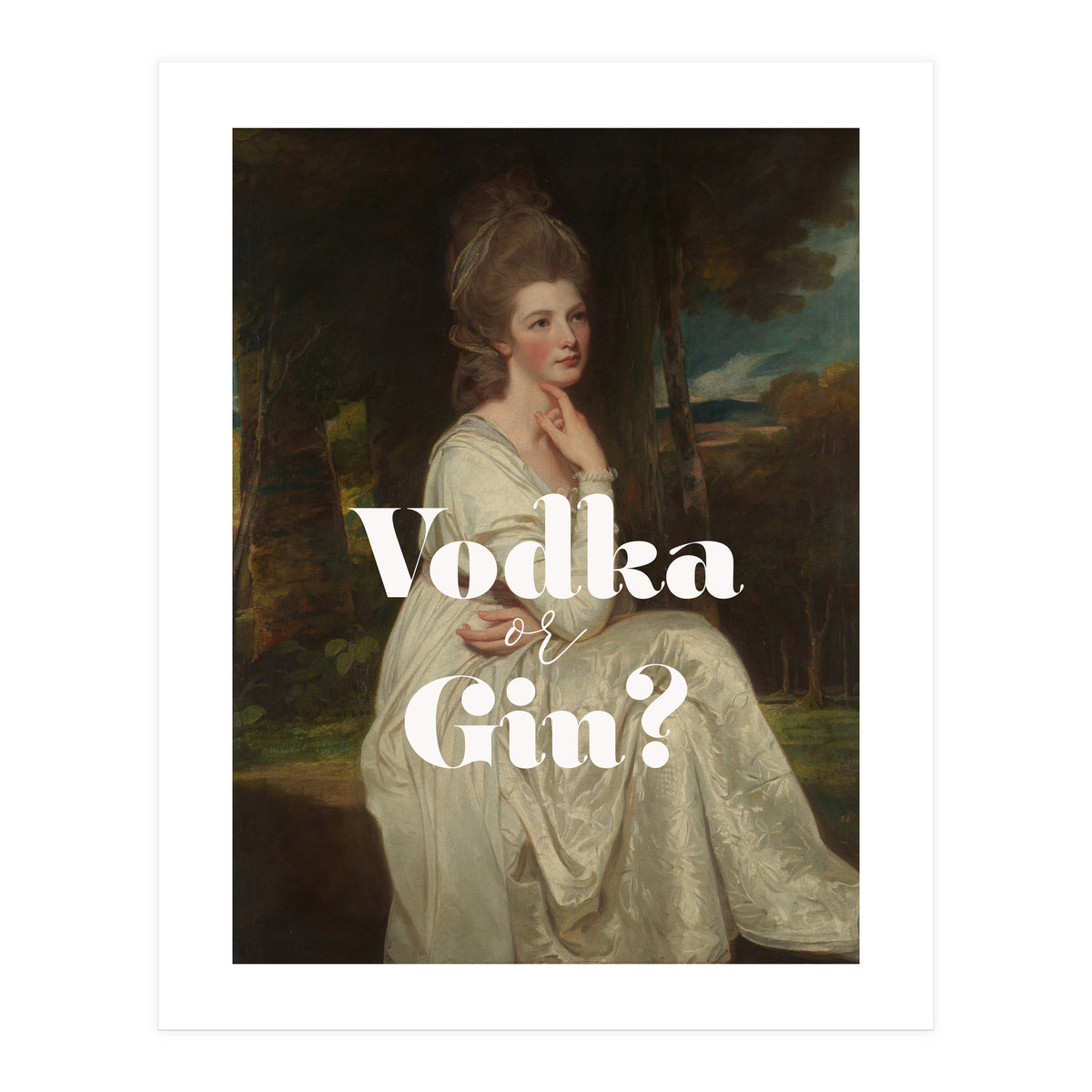 Vodka or Gin? (Print Only)