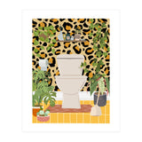 Loo in Cheetah Bathroom (Print Only) thumbnail