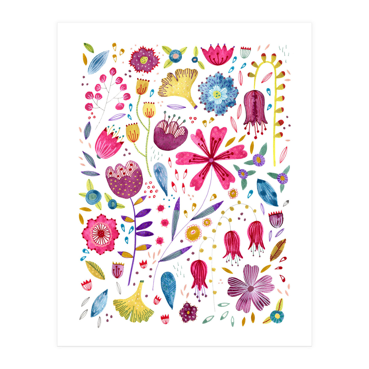 Autumn Hedgerow (Print Only)