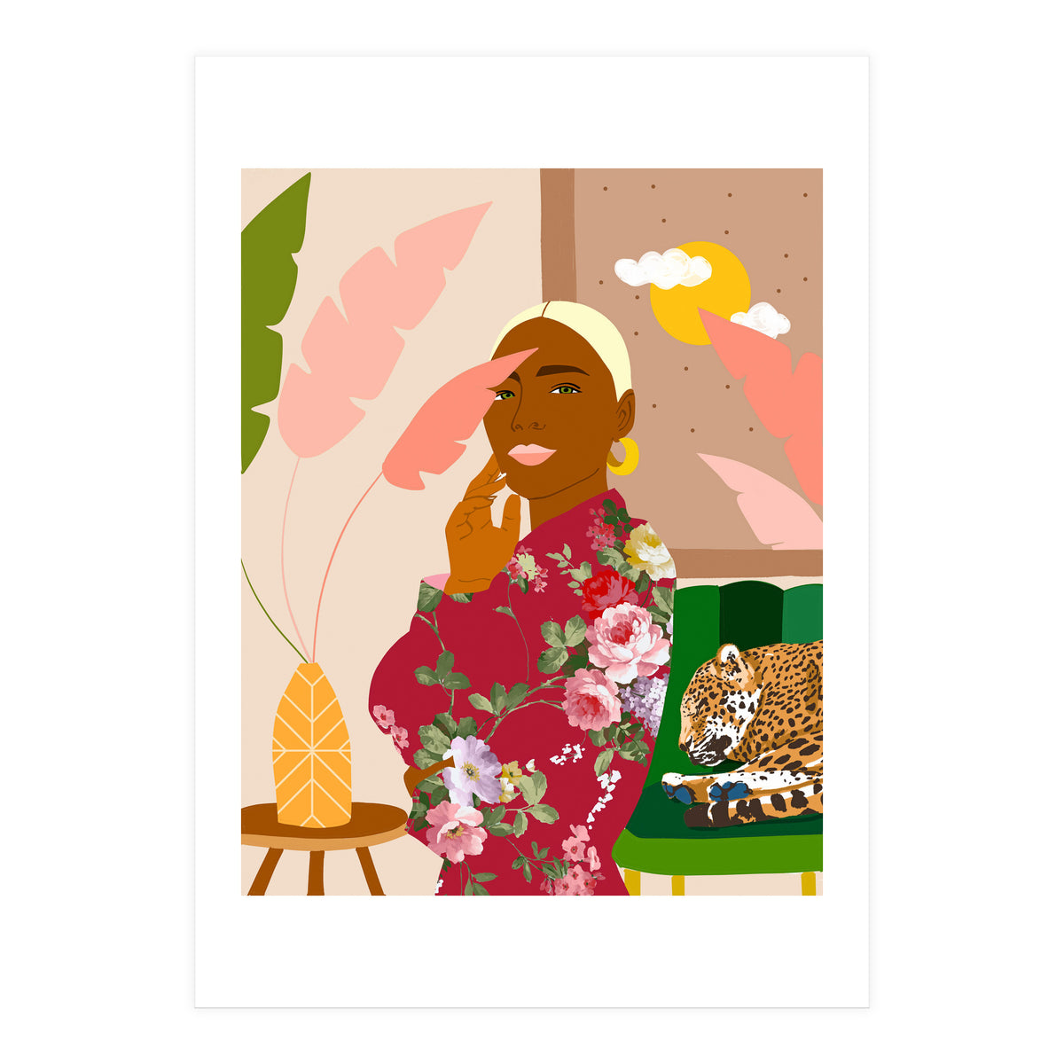 There's Peaceful. There's Wild. I'm Both At The Same Time (Print Only)