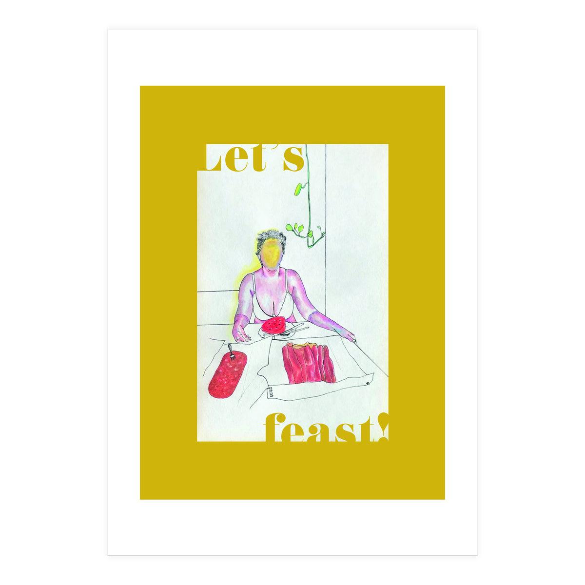 Let's Feast! (Print Only)