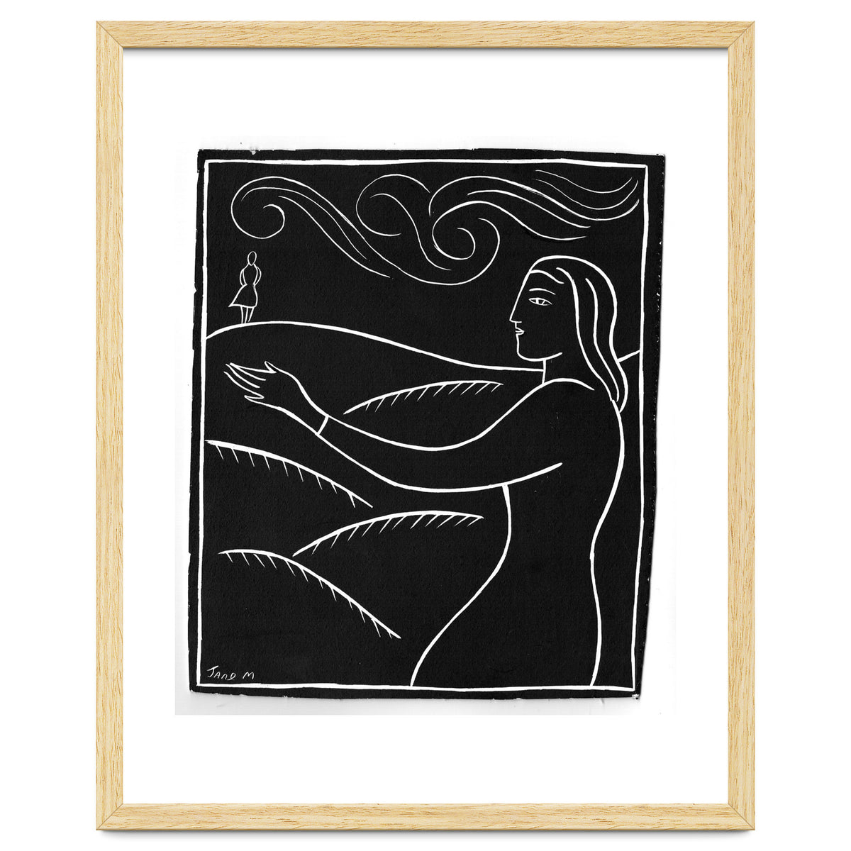 Woman With Future Self