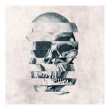 Glitch Skull Mono (Print Only) thumbnail