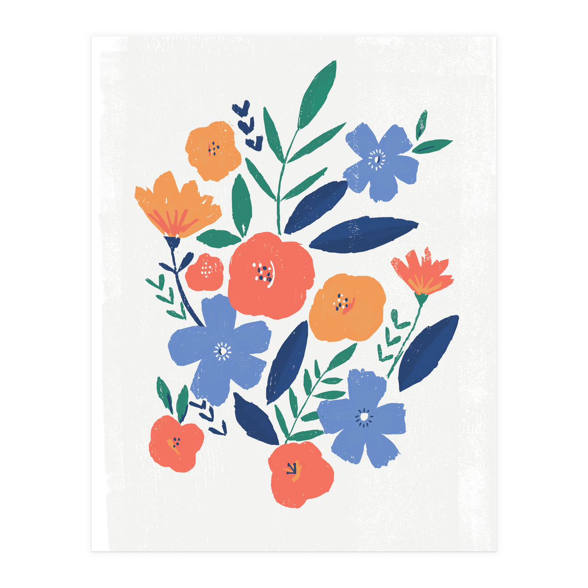 Floral Art Print (Print Only)