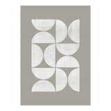 Mid-Century Modern No.17 - Woodblock Print (Print Only) thumbnail