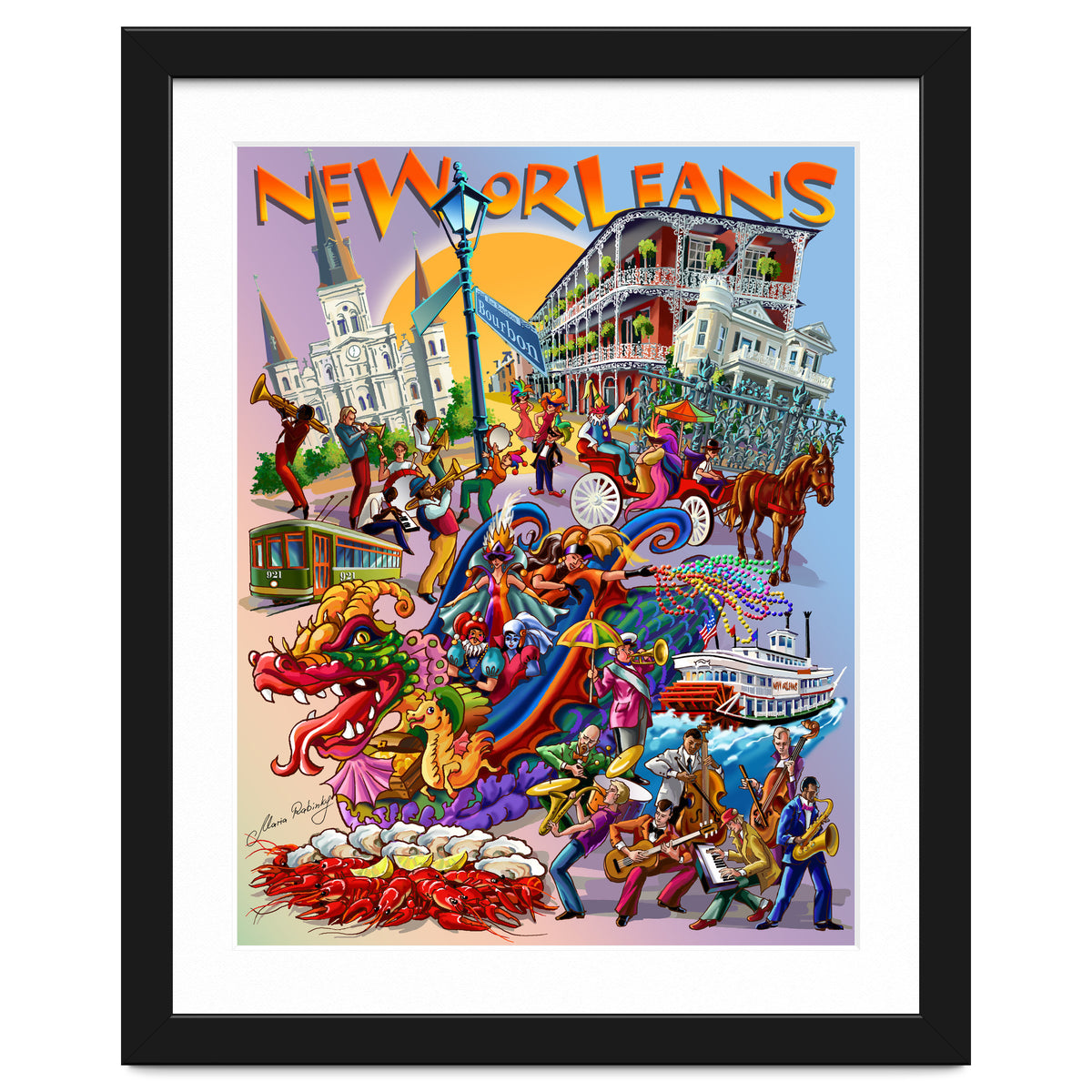 New Orleans Illustration