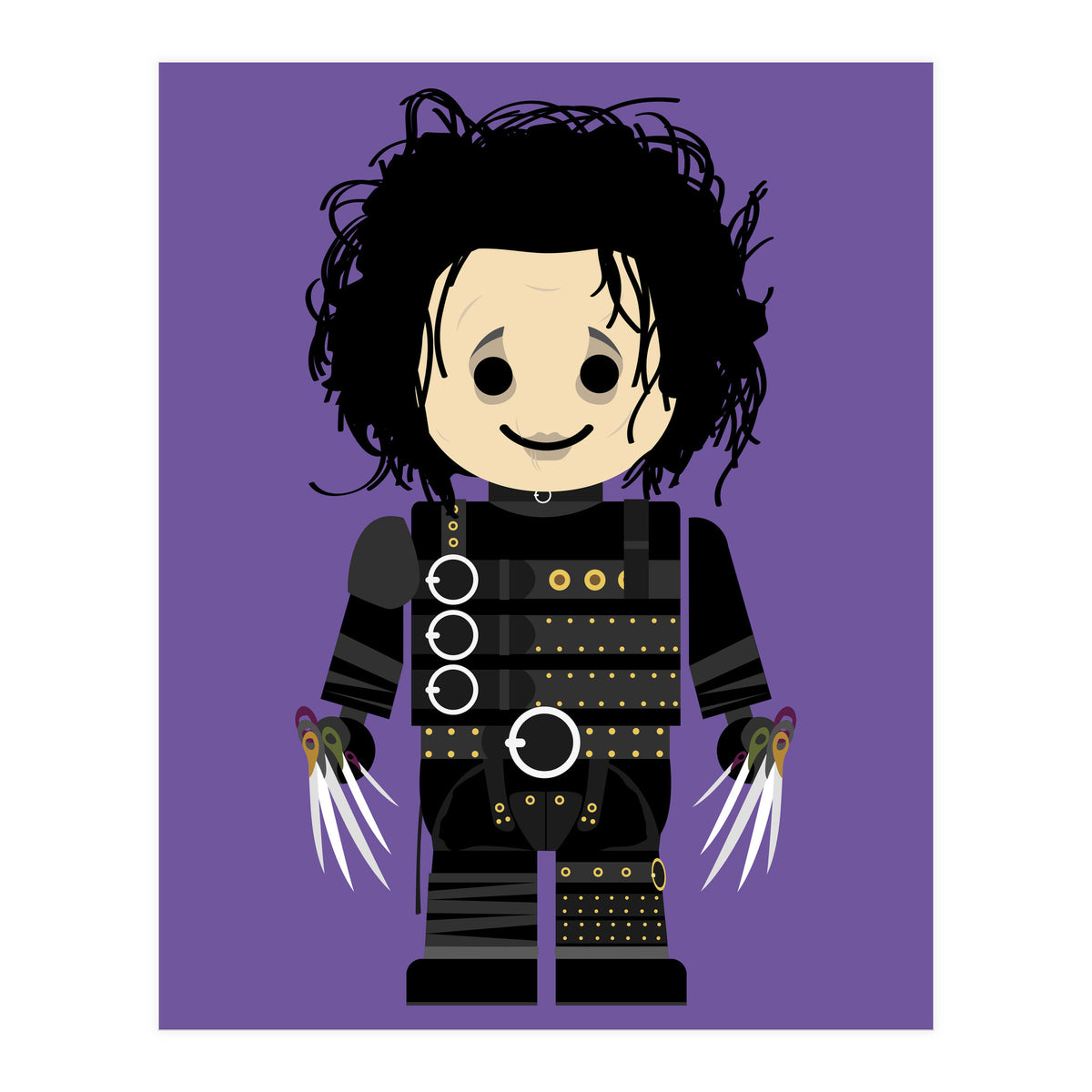 Edward Scissorhands Toy (Print Only)