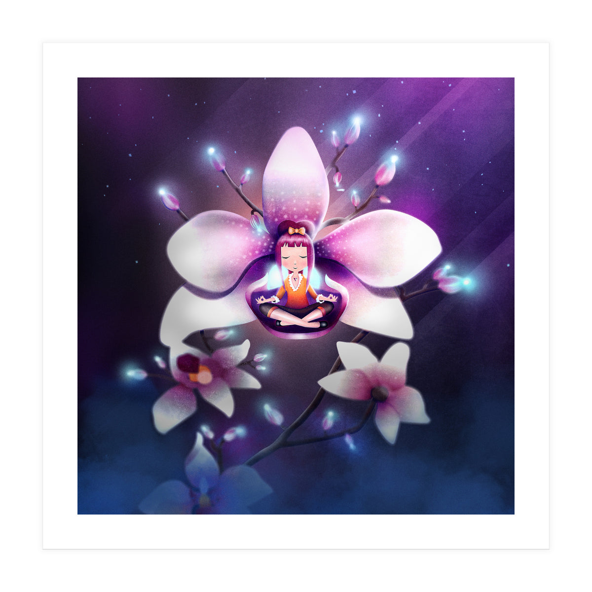 Orchid Meditation (Print Only)