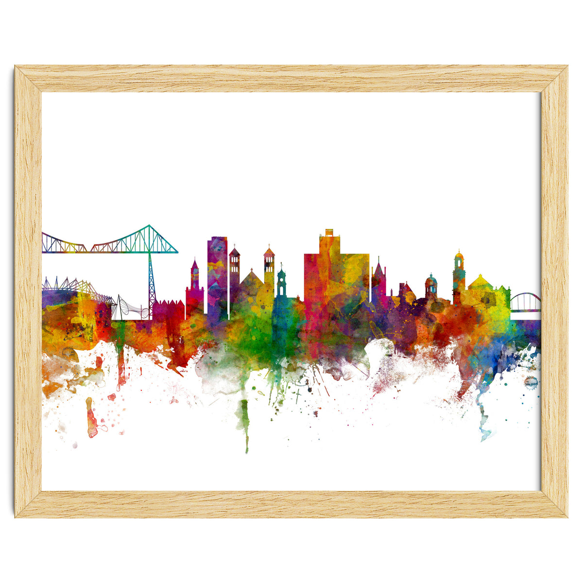 Middlesbrough England Skyline