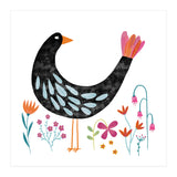 Bird with a Fancy Tail (Print Only) thumbnail