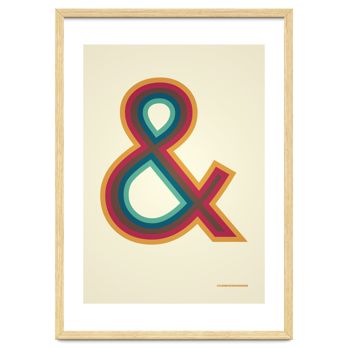1970s Retro Ampersand