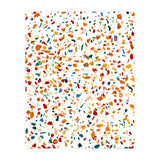 Tan Terrazzo | Eclectic Quirky Confetti Painting | Celebration Colorful Boho Happy Party Graphic  (Print Only) thumbnail