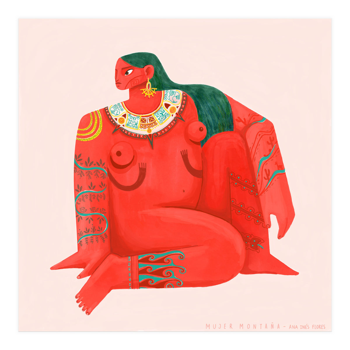 Mujer Montaña (Print Only)