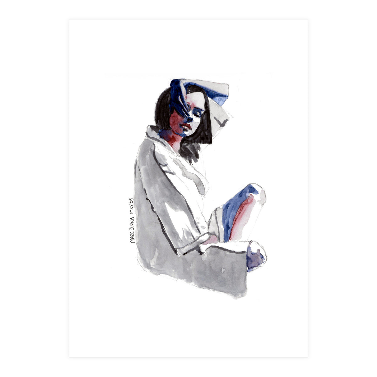 Untitled #24 - Woman in white (Print Only)