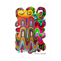 Pop Abstract Asimetrico 11 Copia (Print Only)